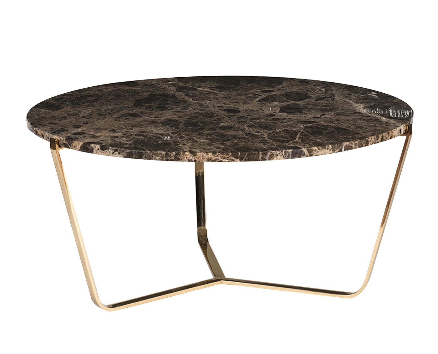 Dolomiti Emperador Marble Coffee Table