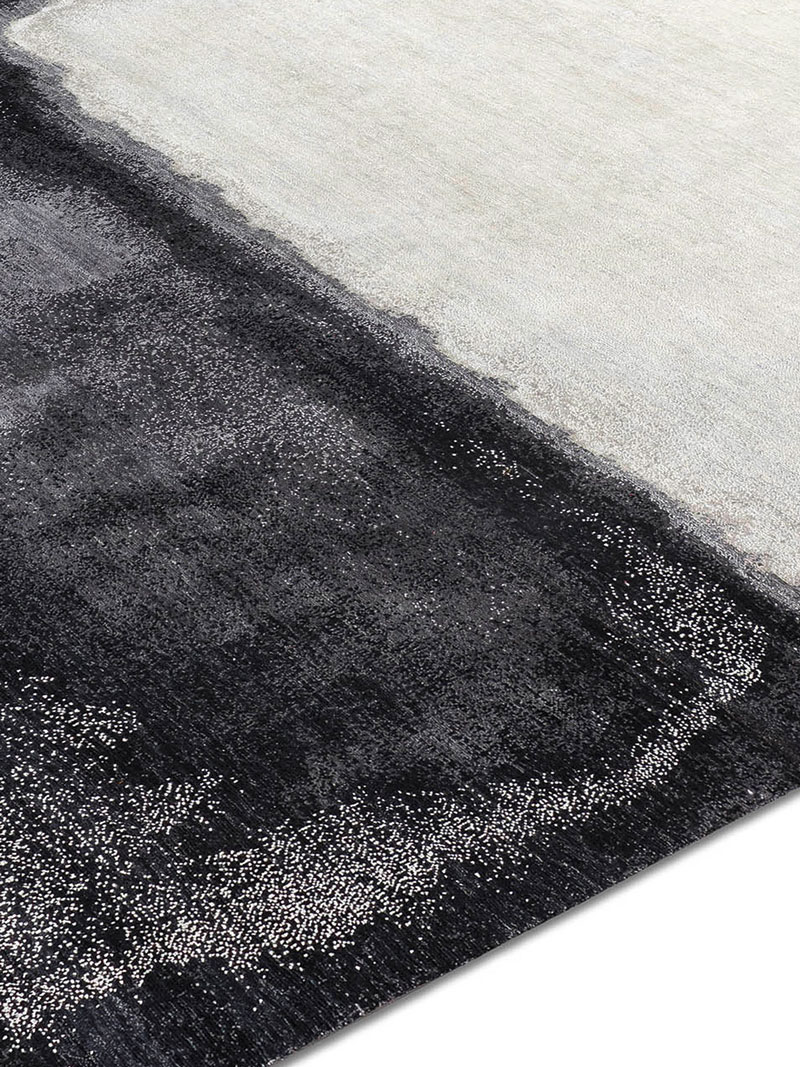 White Grey Hand-Woven Exquisite Rug | Size: 274 x 365 cm