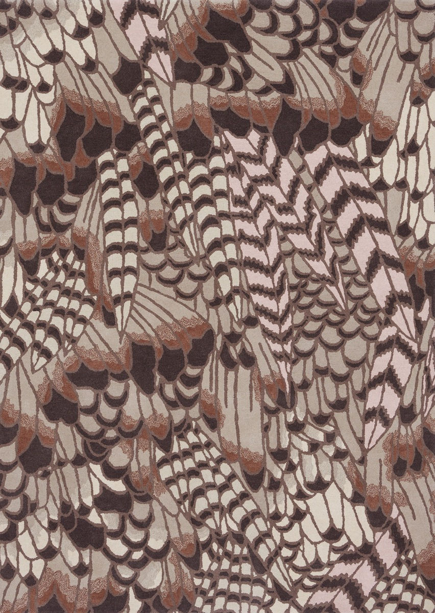 Feathers Designer Handwoven Rug | Size: 250 x 350 cm