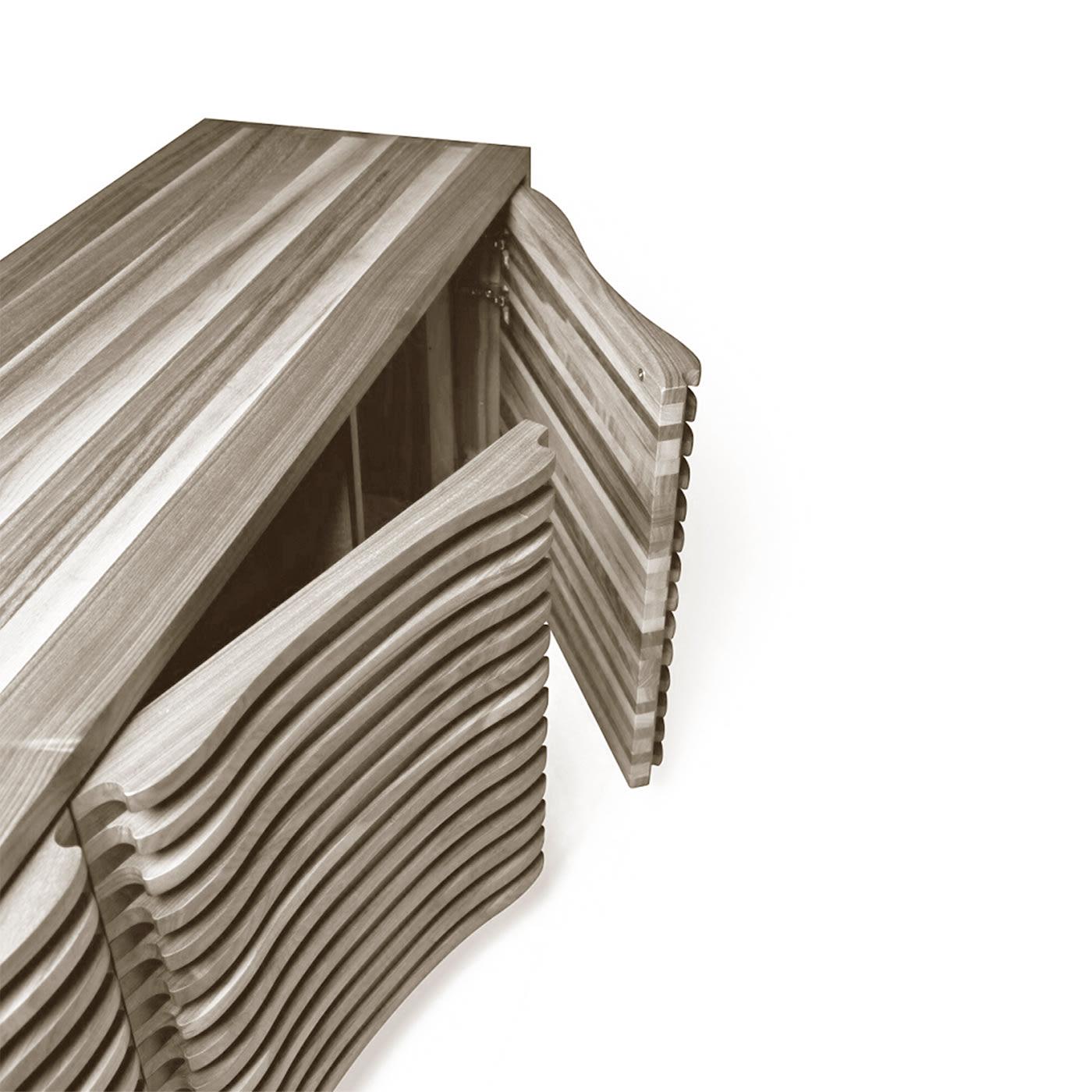 Sinuo Grey Designer Sideboard