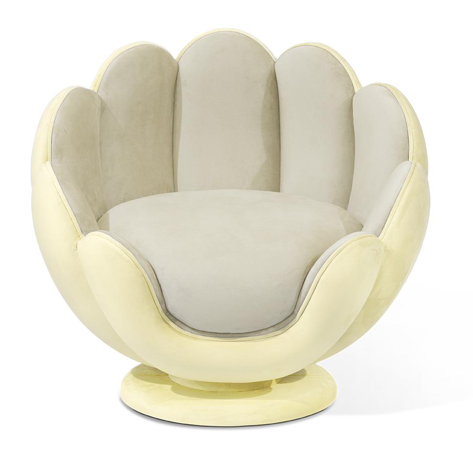 Lotus Serenity Plush Relaxation Chair