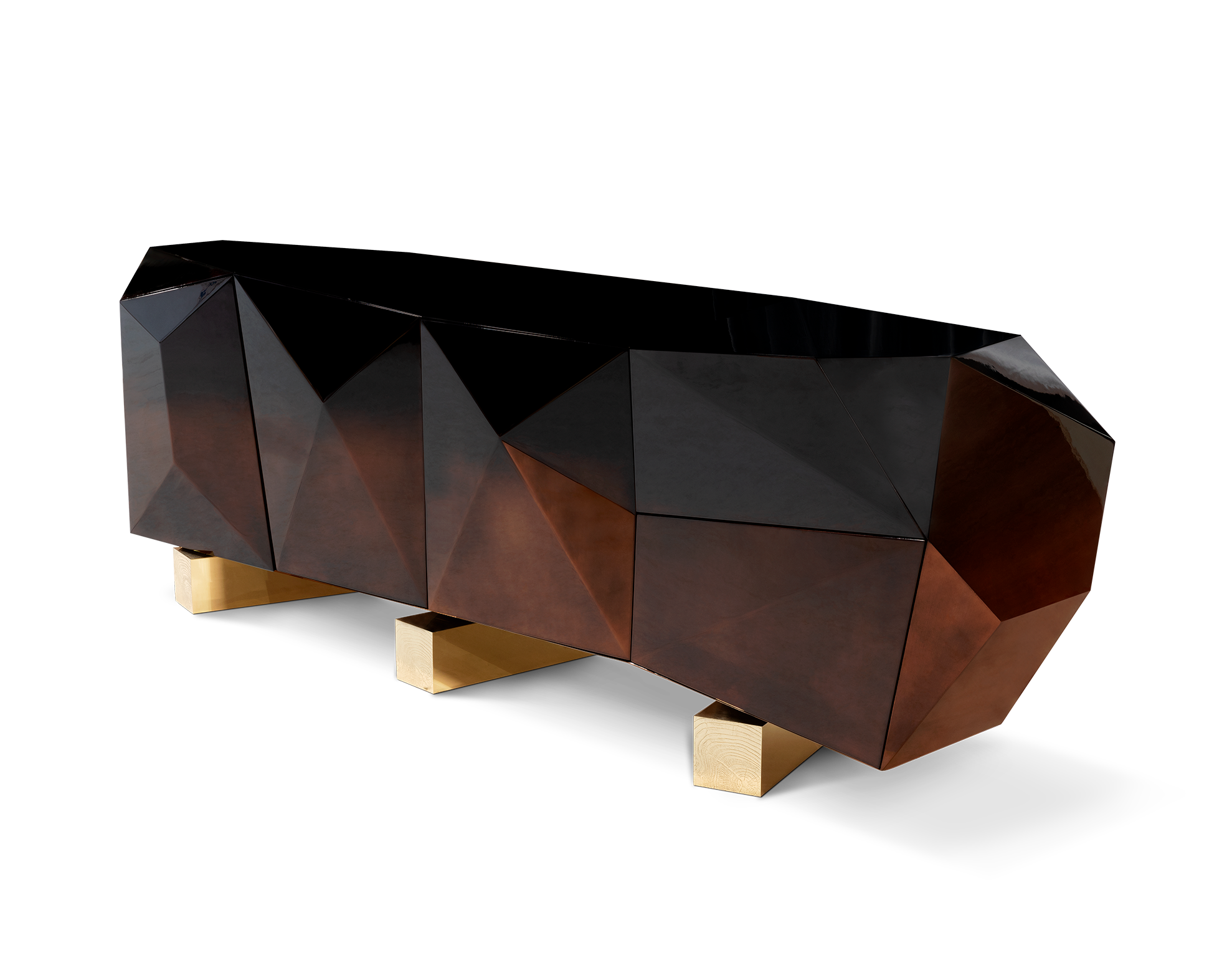 Prism Chocolate XL Designer Sideboard