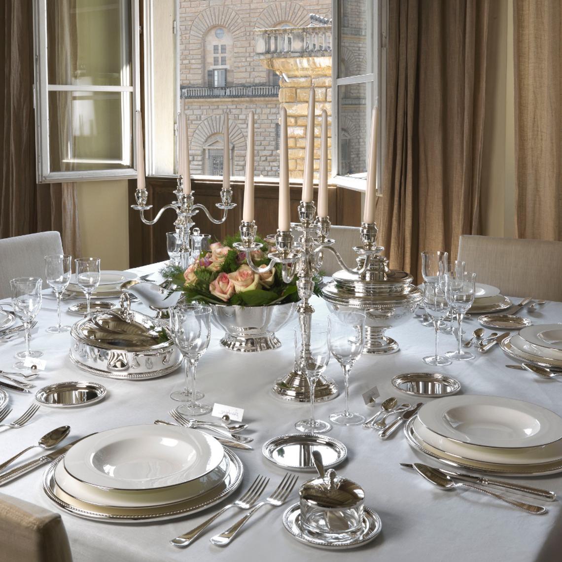 Silver-Plated Cotton Ball Holder - 5