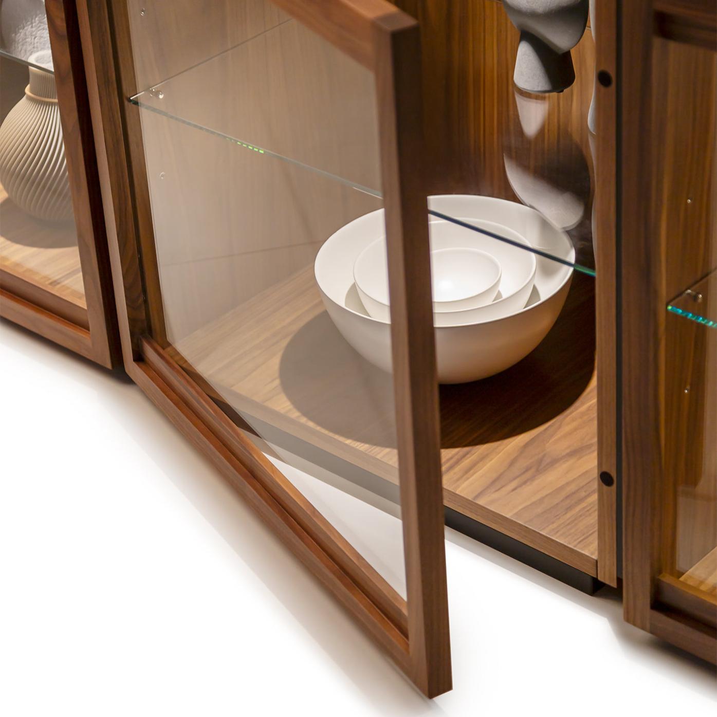 Mesh Modular Wooden Sideboard