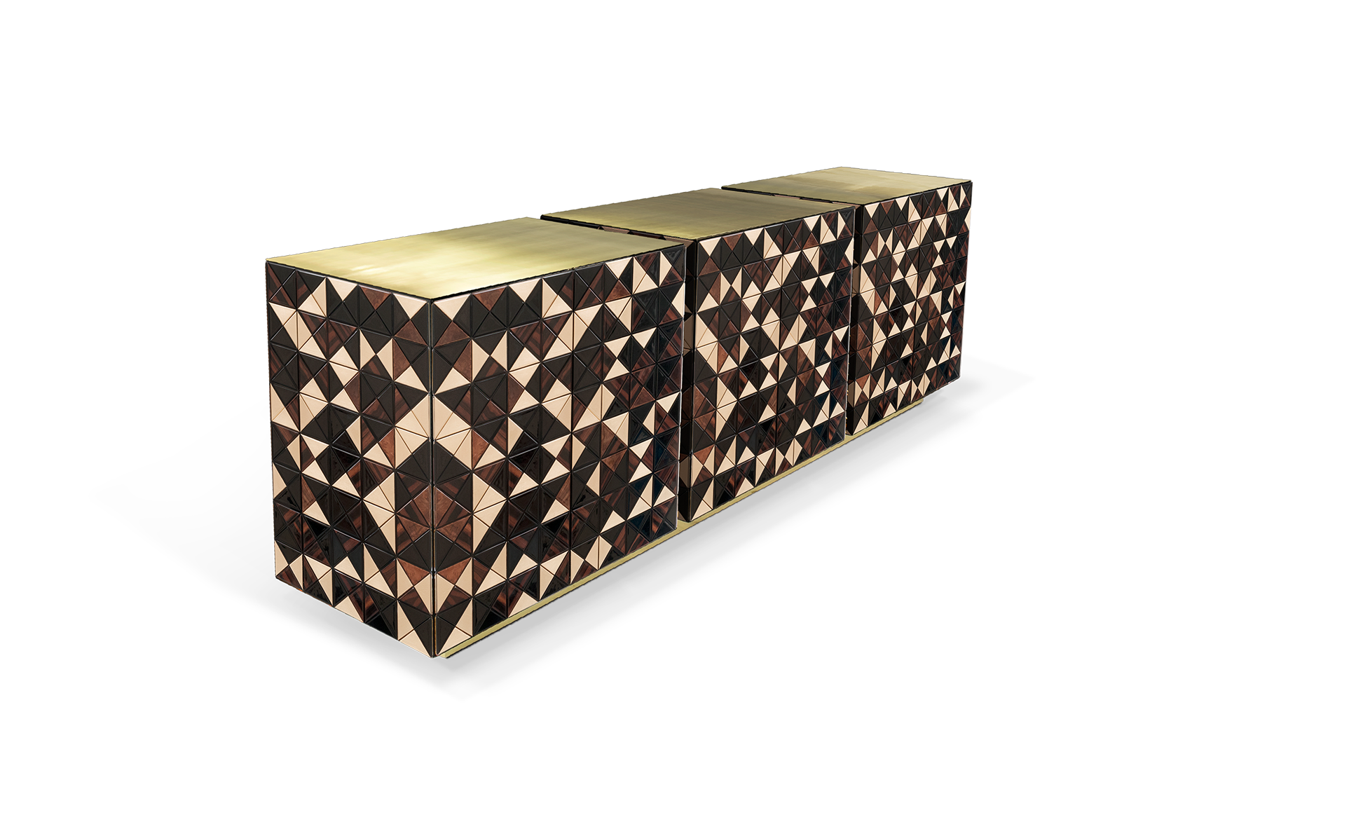 Mosaic Walnut Premium Sideboard