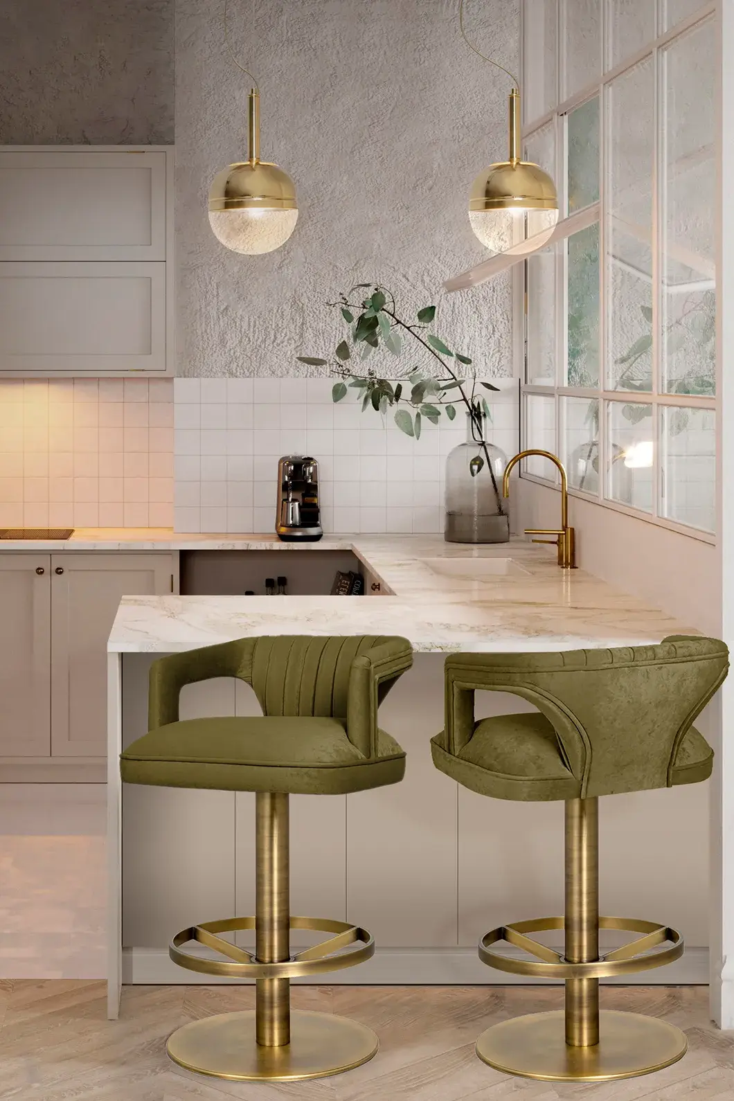 Drift II Swivel Counter Stool