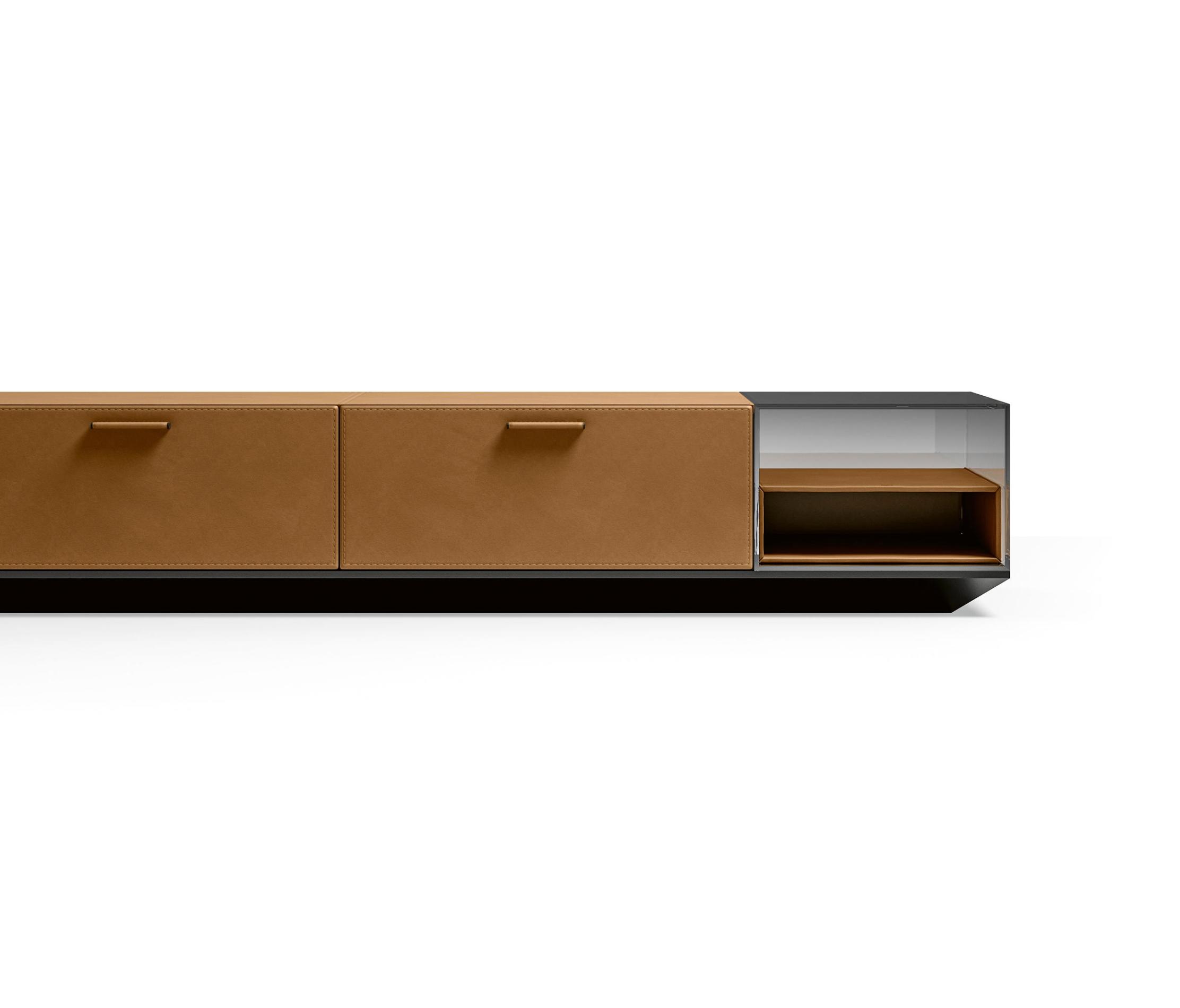 Opulent Leather TV Stand