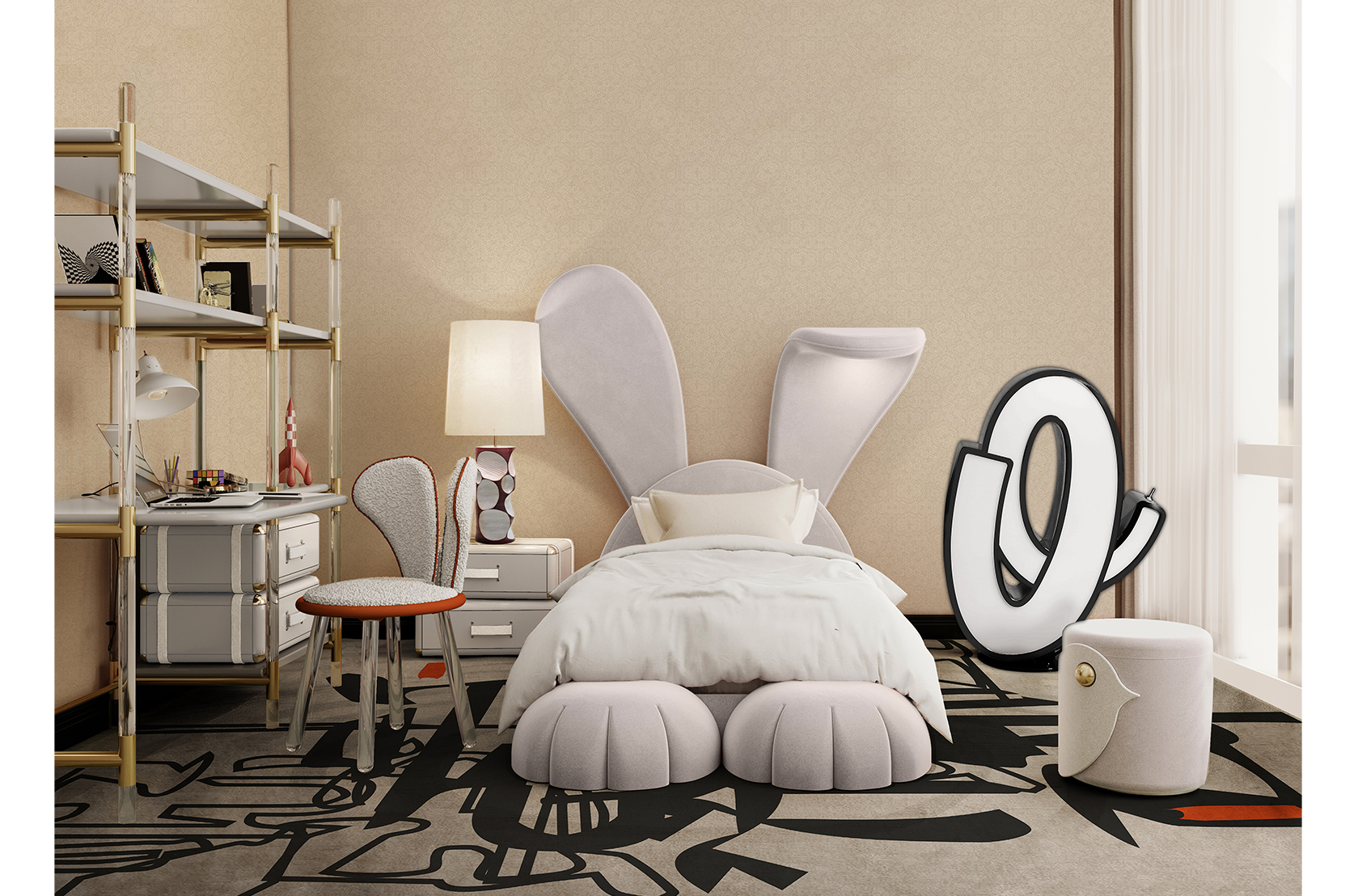 Opulent Elegant Letter O