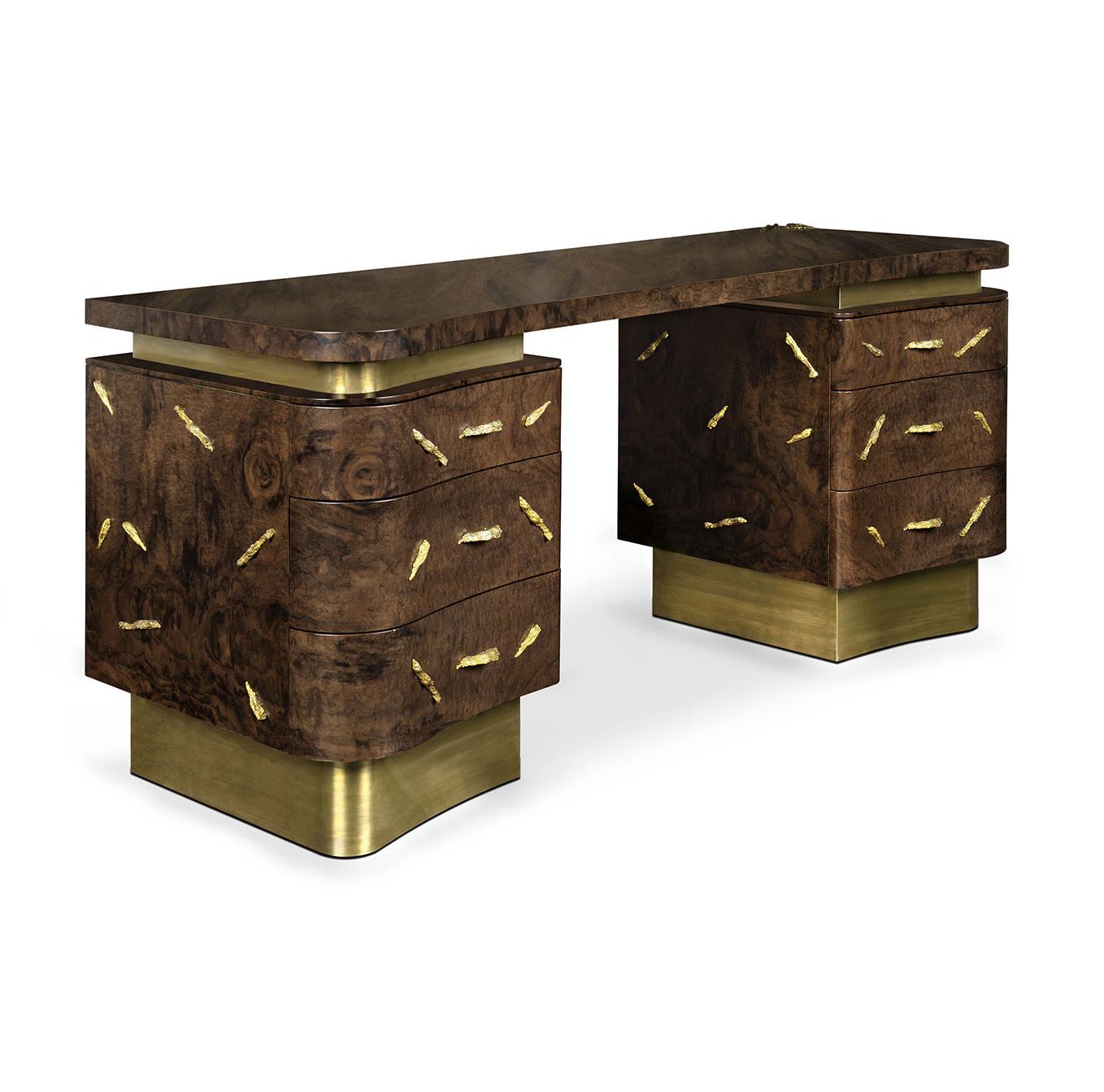 Designer Wood Studio Desk