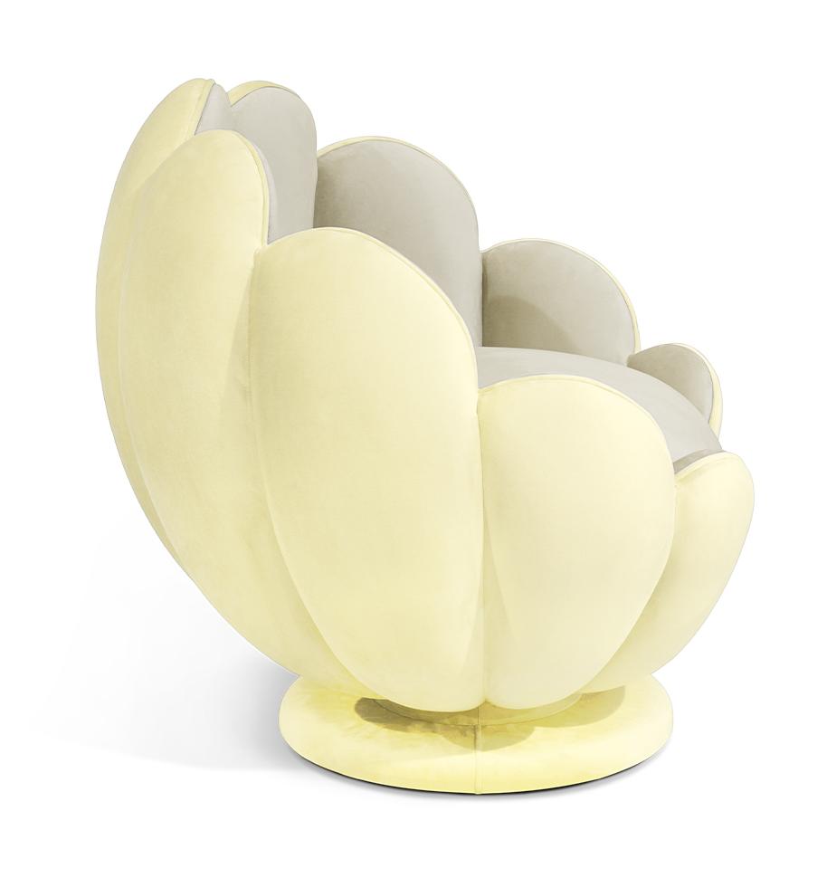 Lotus Serenity Plush Relaxation Chair