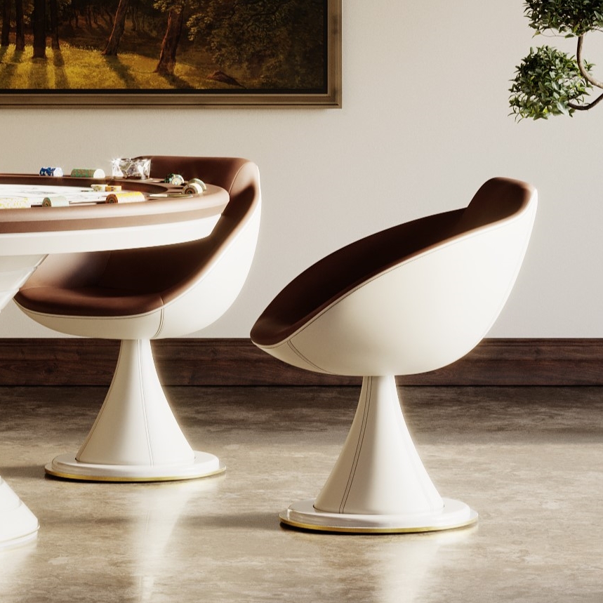 Shell Designer Swivel Chair - 2