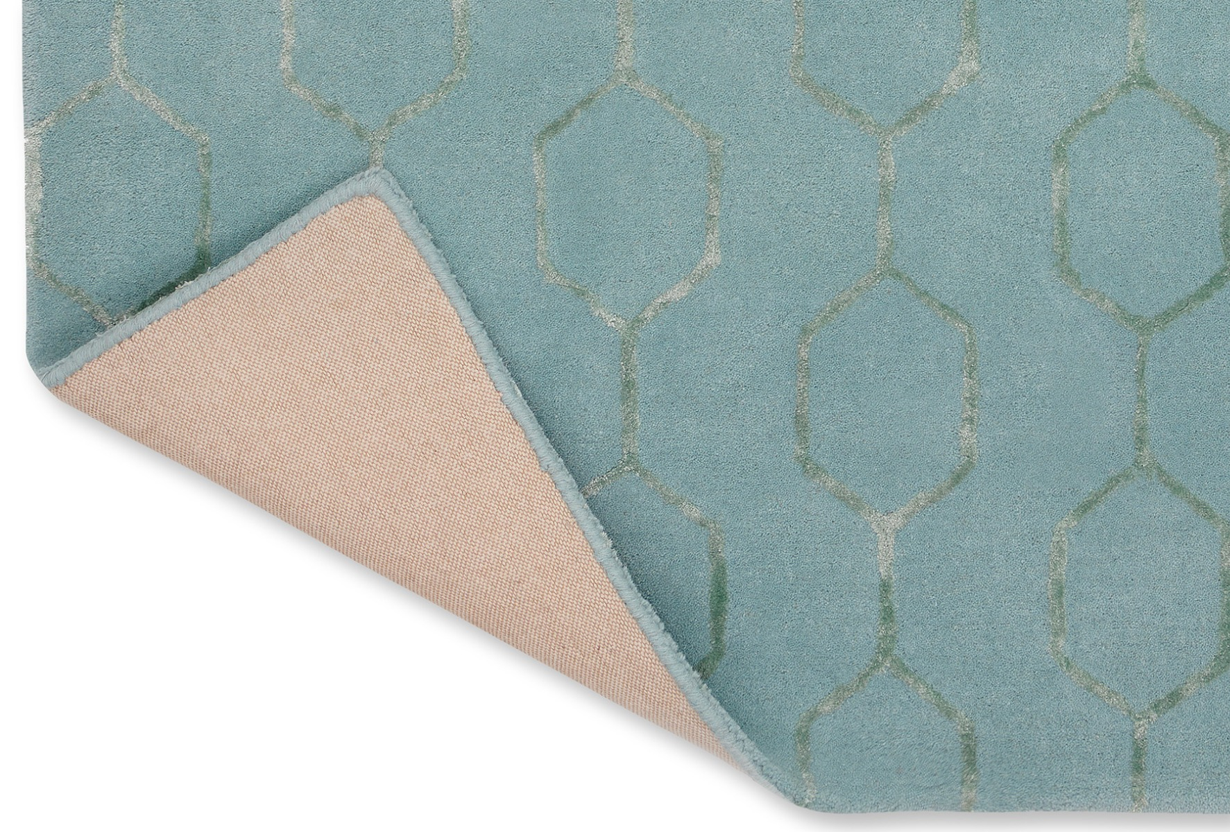 Mineral Wool / Viscose Modern Hand Woven Rug | Size: 250 x 350 cm
