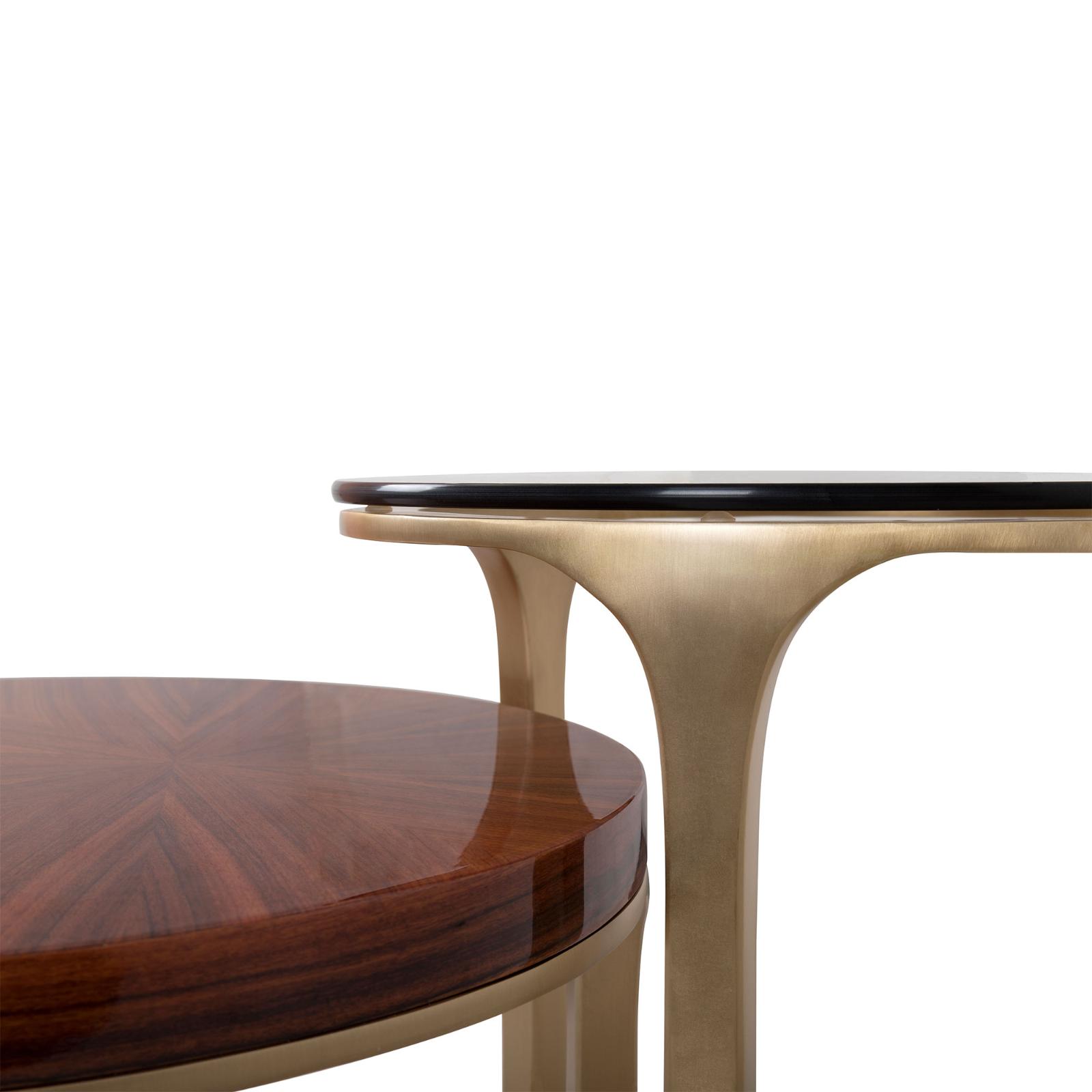 Two-Tier Layered Side Table