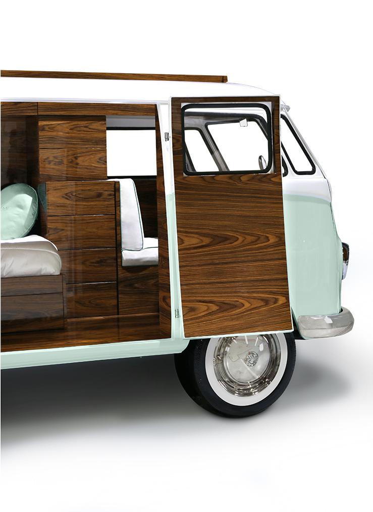 Caravan Green Bedroom Set