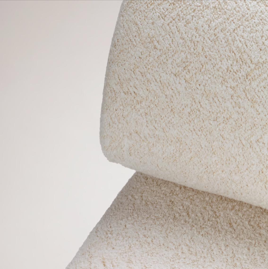 Carmel White Armchair