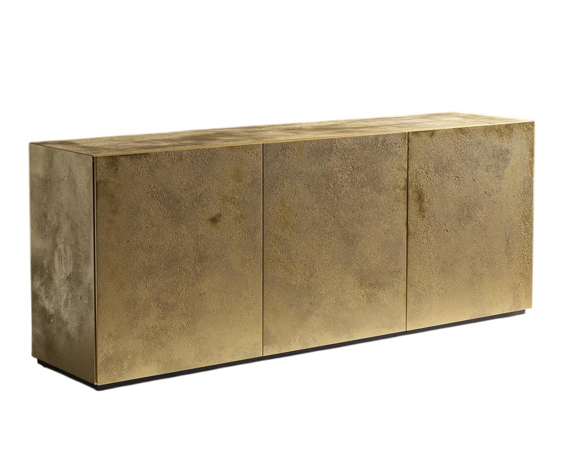 Maya Polished Brass Sideboard