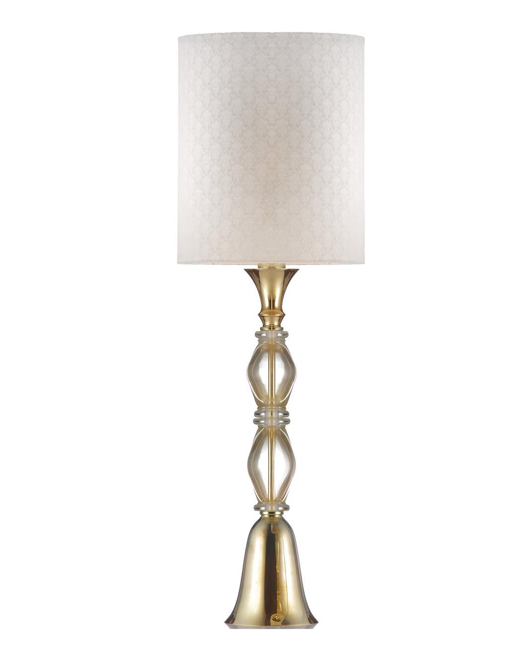 Gold Murano Glass Table Lamp