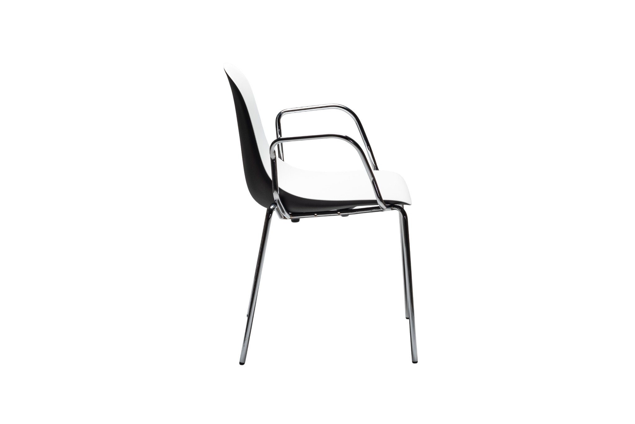 Gotham Black and White Chairs (Set of 2)