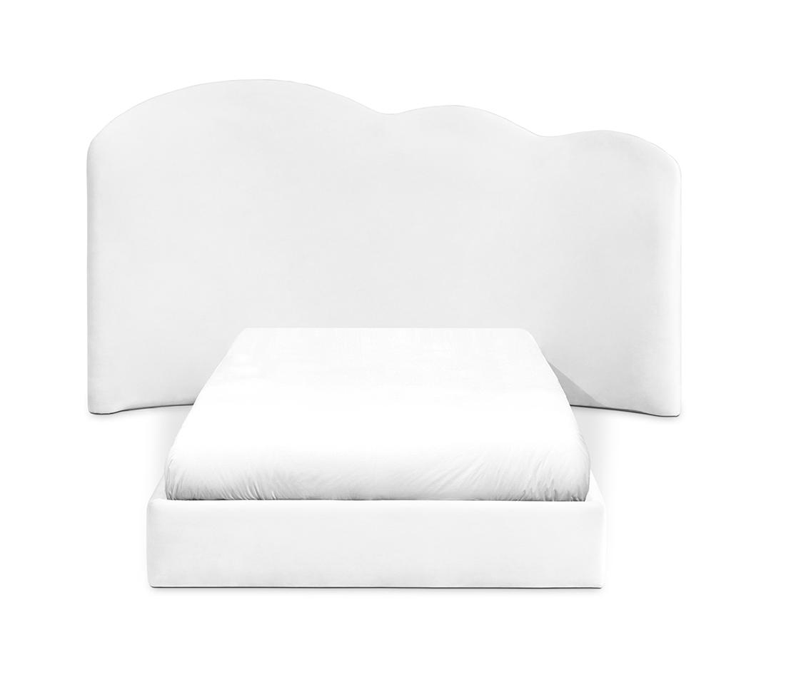 Dreamy Sky Cloud Themed Bed | Mattress Size: 90 x 190 cm
