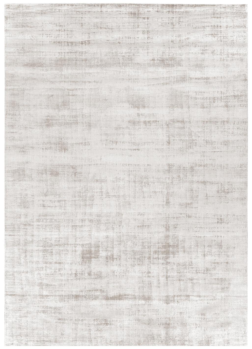 Handwoven Off-White Silk Rug | Size: 170 x 240 cm