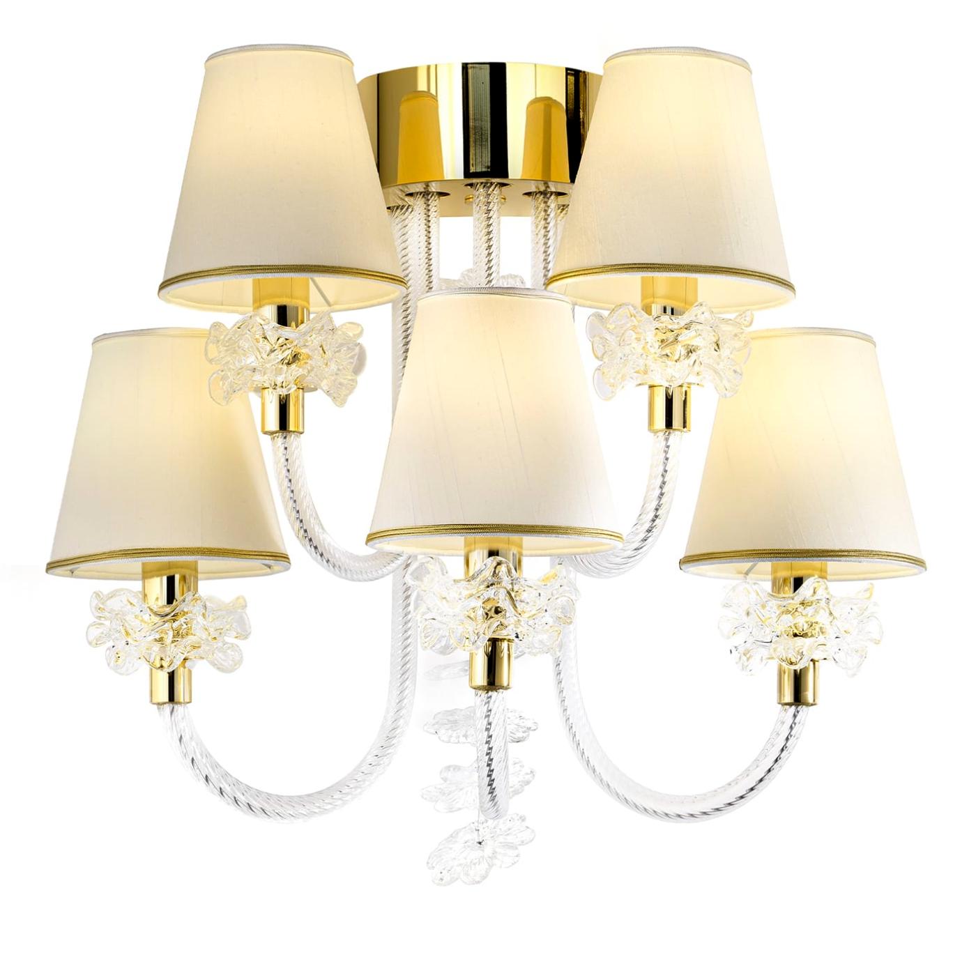 Murano Glass Wall Chandelier