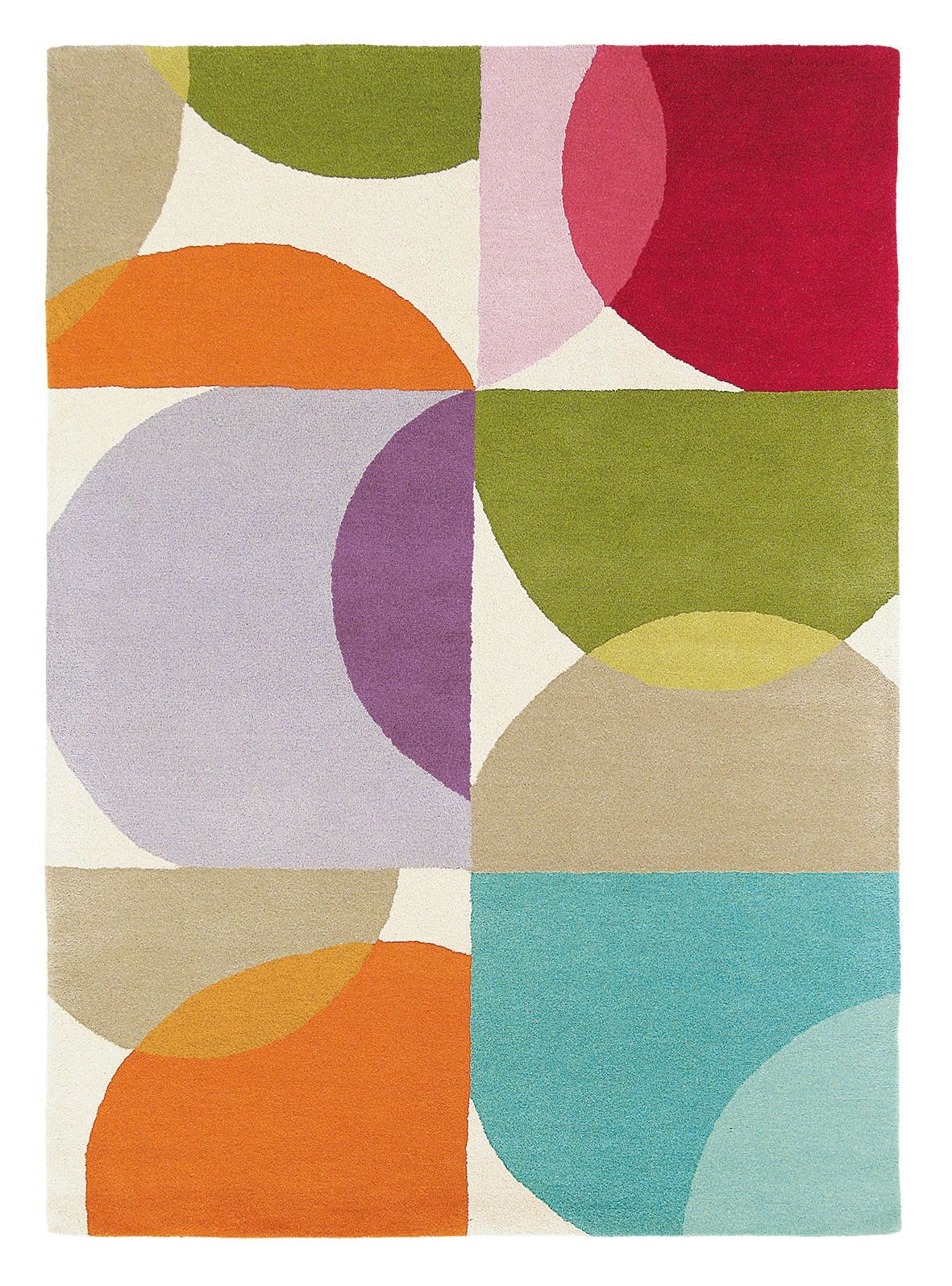 Kaleido Pop Geometric NZ Wool Rug