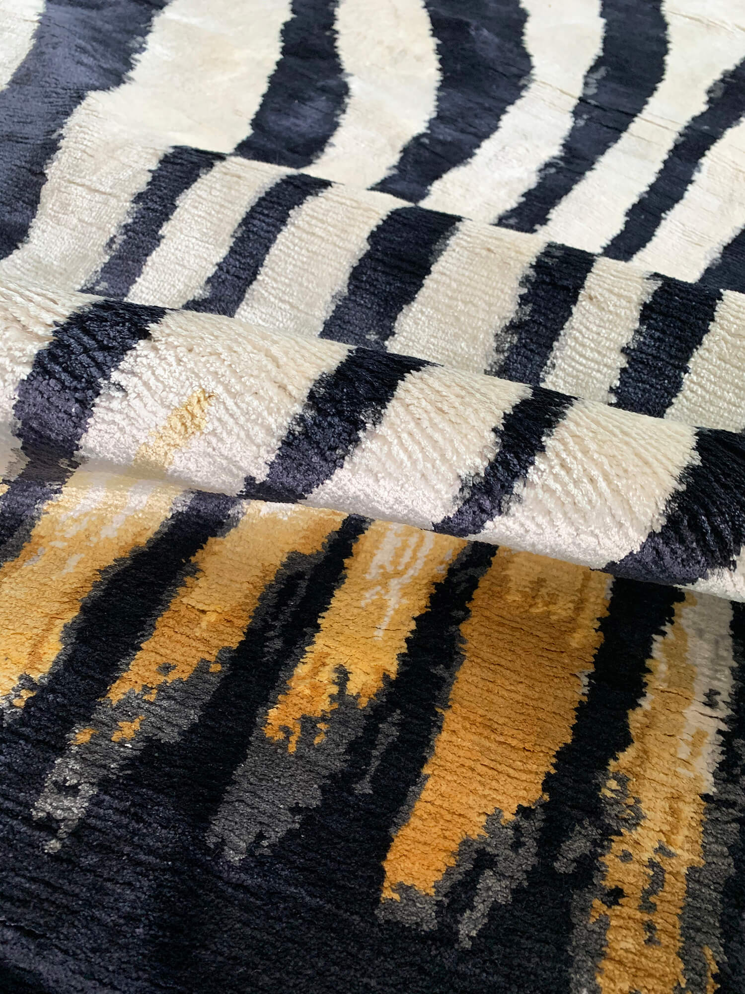 Zebra Handwoven Limited Edition Rug