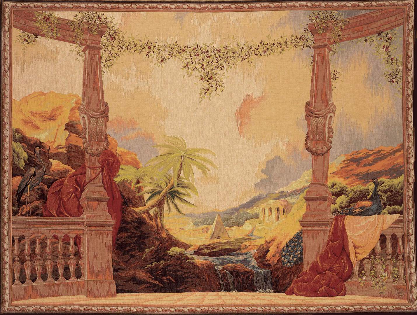 Panoramic Woven Tapestry