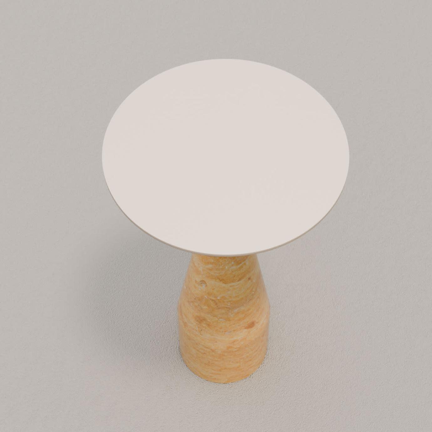 Cino Natural Italian Side Table