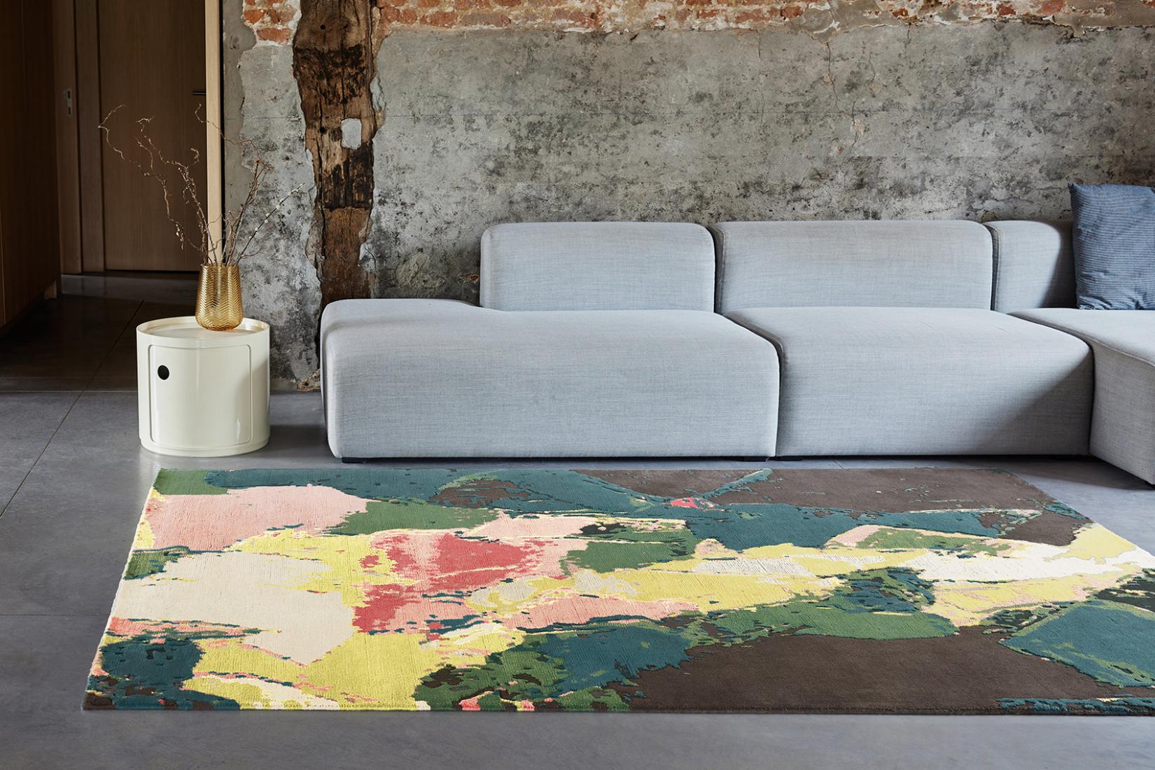 Crust Strawberry Tree Inspired Rug