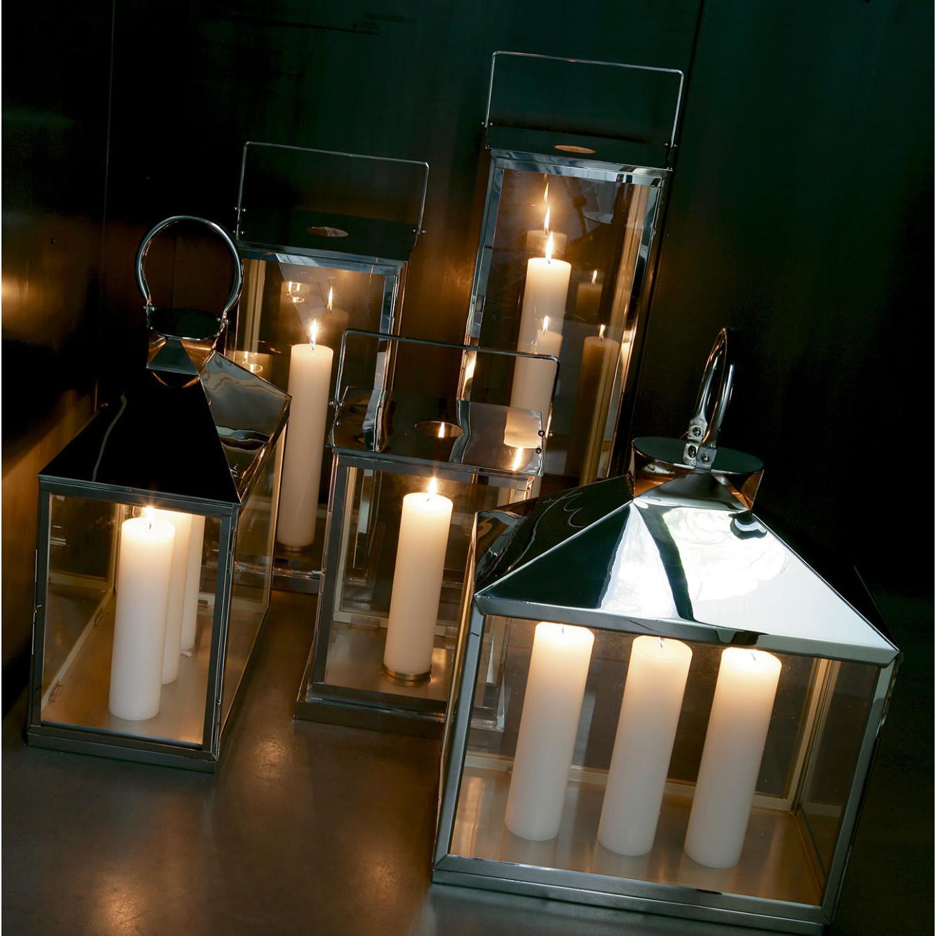Pyramid Small Artisan Outdoor Lantern