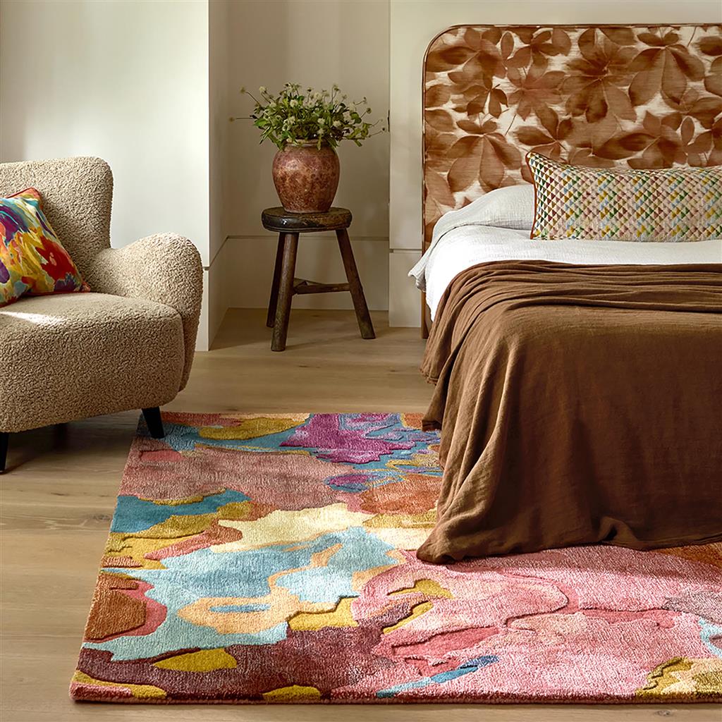 Woodland Rosewood/Huckleberry Rug | Size: 200 x 280 cm