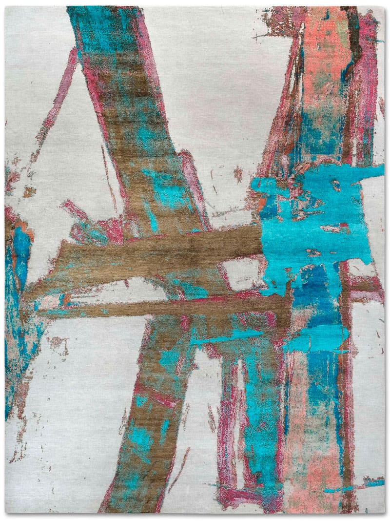 Portland Poetry Hand-Woven Exquisite Rug