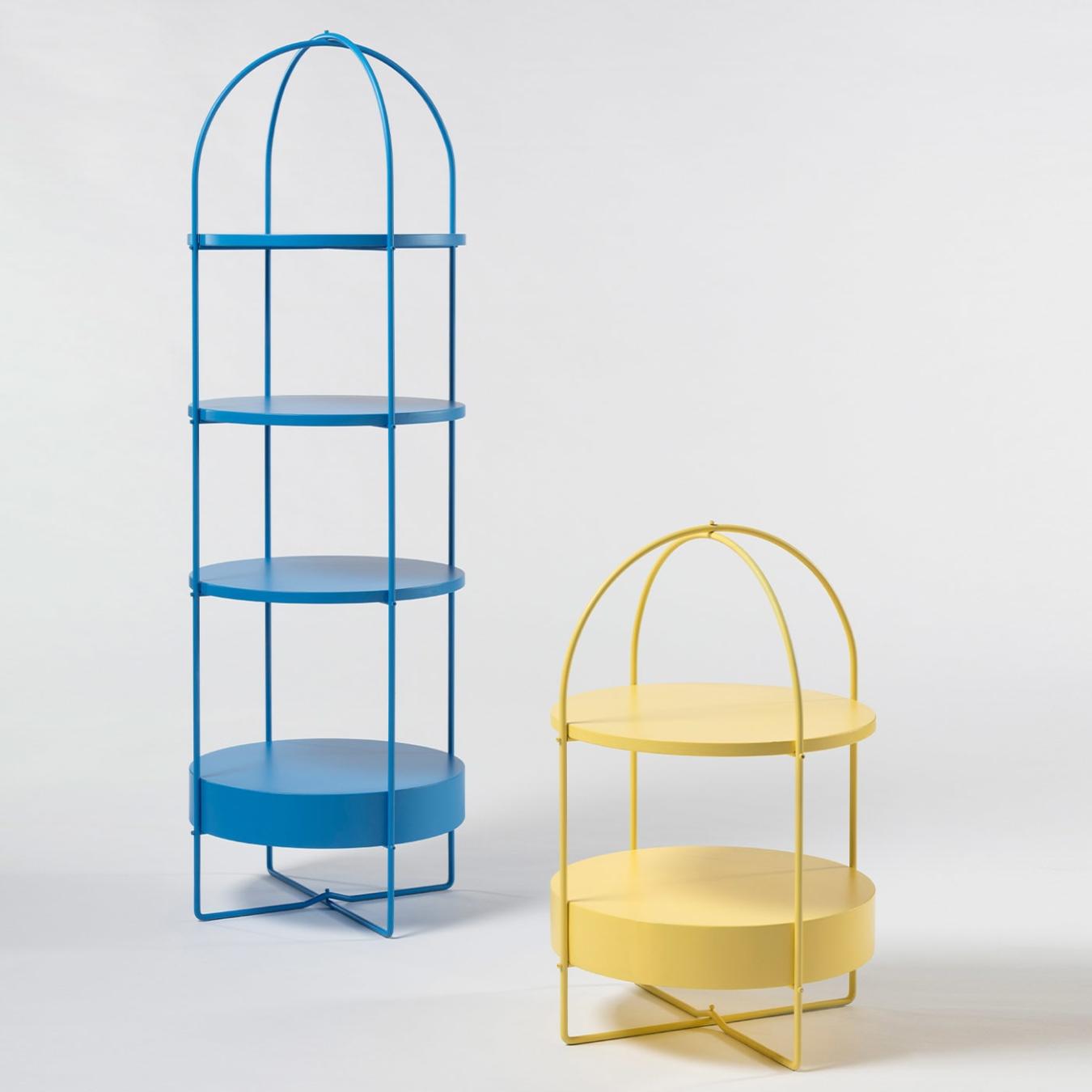 Yellow Contemporary Side Table