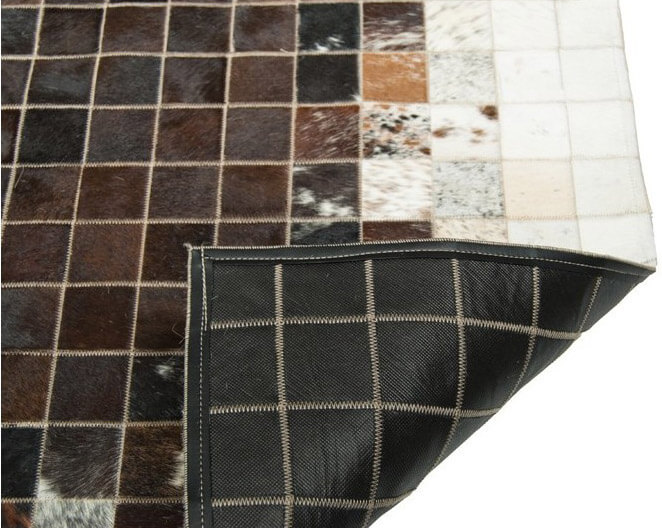 Mosaic Luxury Cowhide Rug