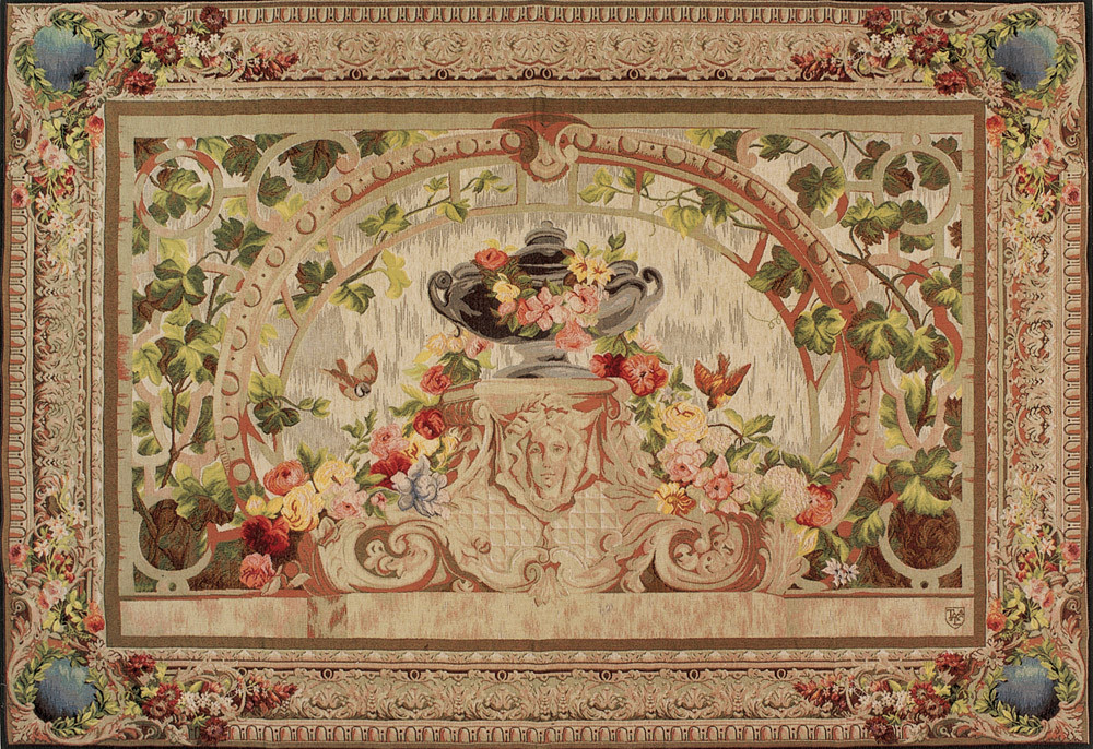Beauvais Handwoven Tapestry | Size: 110 x 150 cm