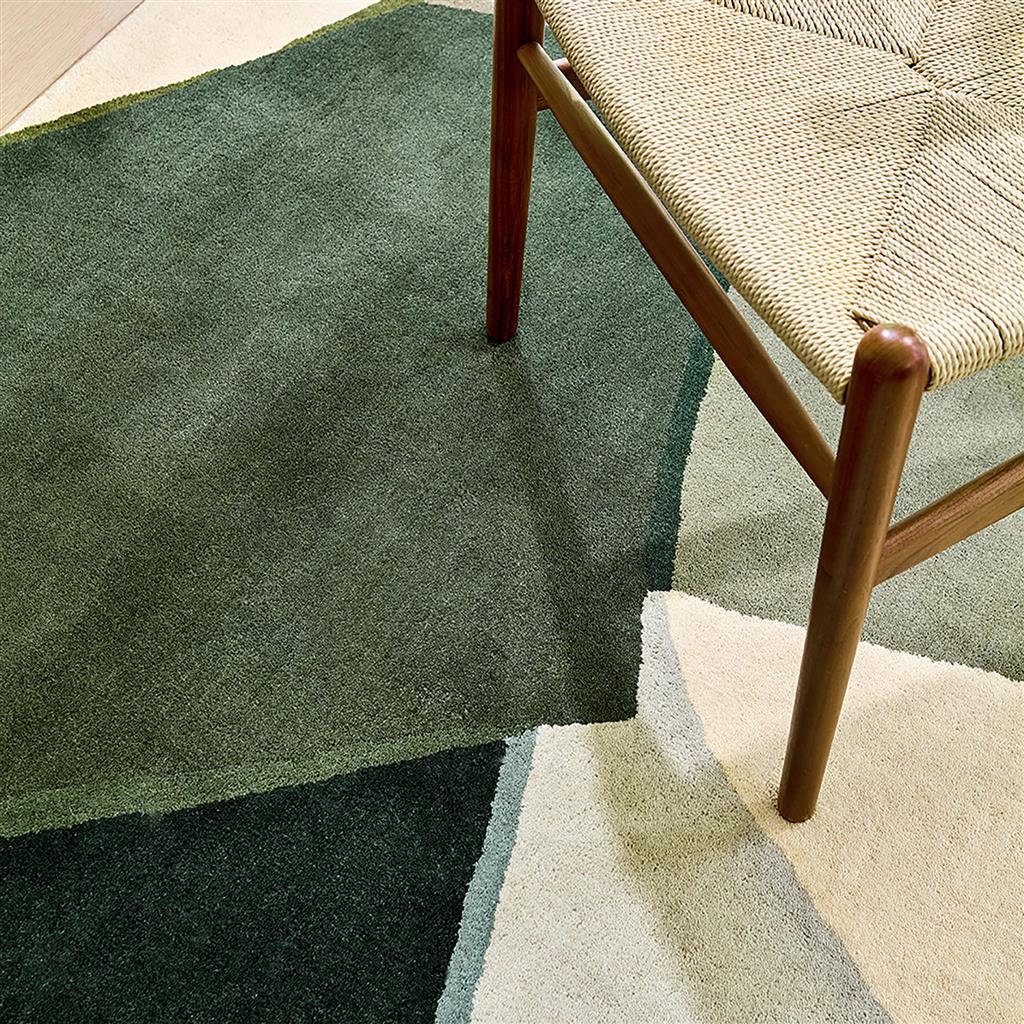 Zen Reflect Fern/Pistachio Rug | Size: 170 x 240 cm