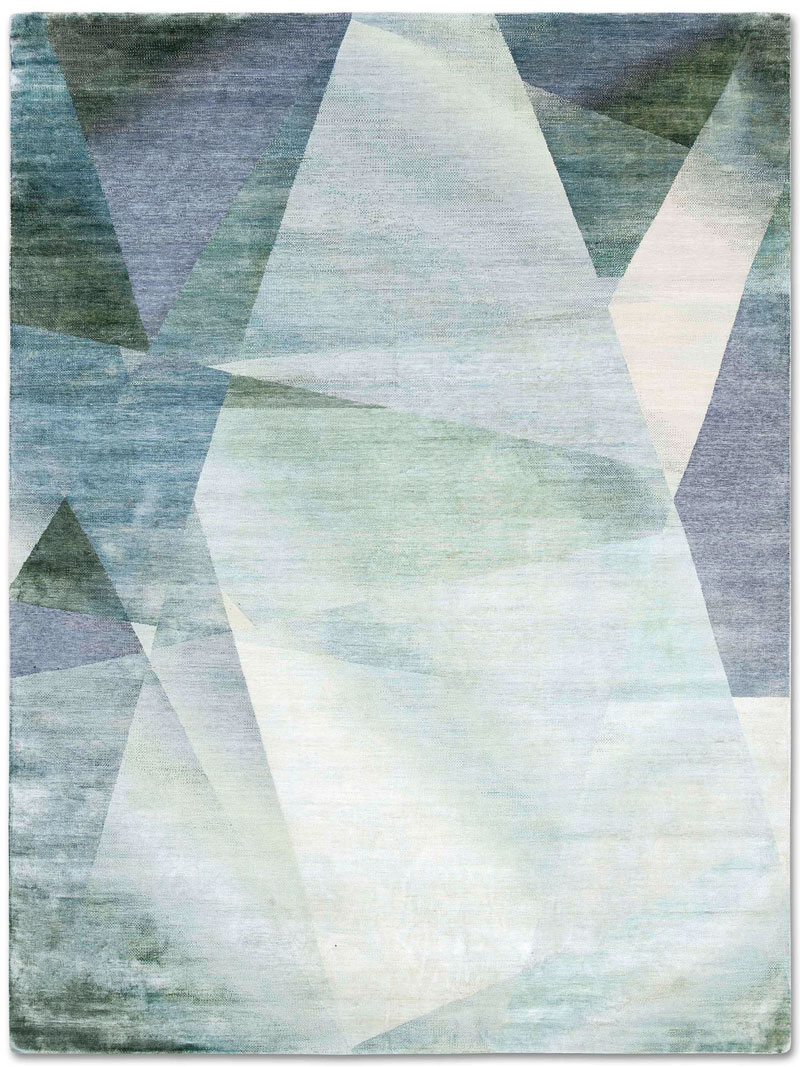 Crystal Luxury Hand-Knotted Rug