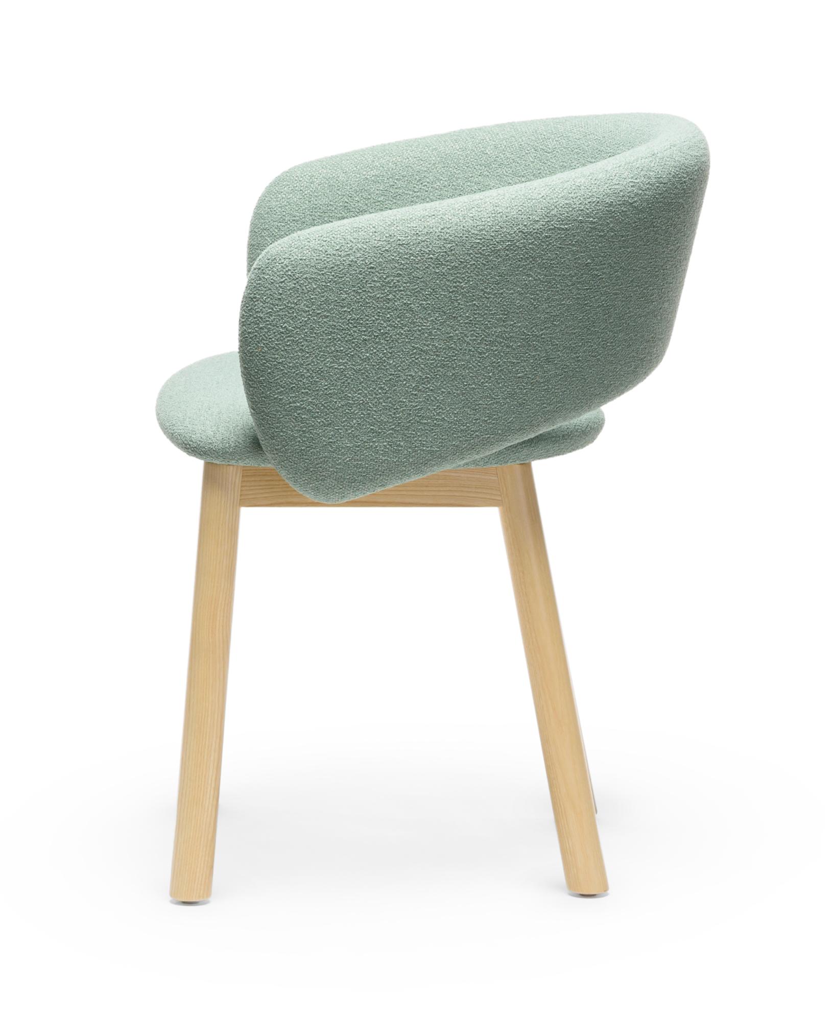 Light Green Ash Wood Chair