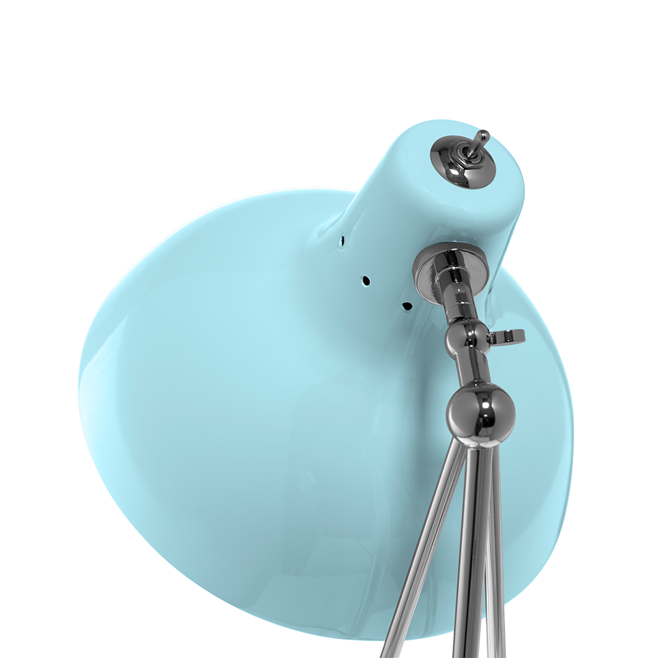 Celestia Blue Modern Desk Lamp