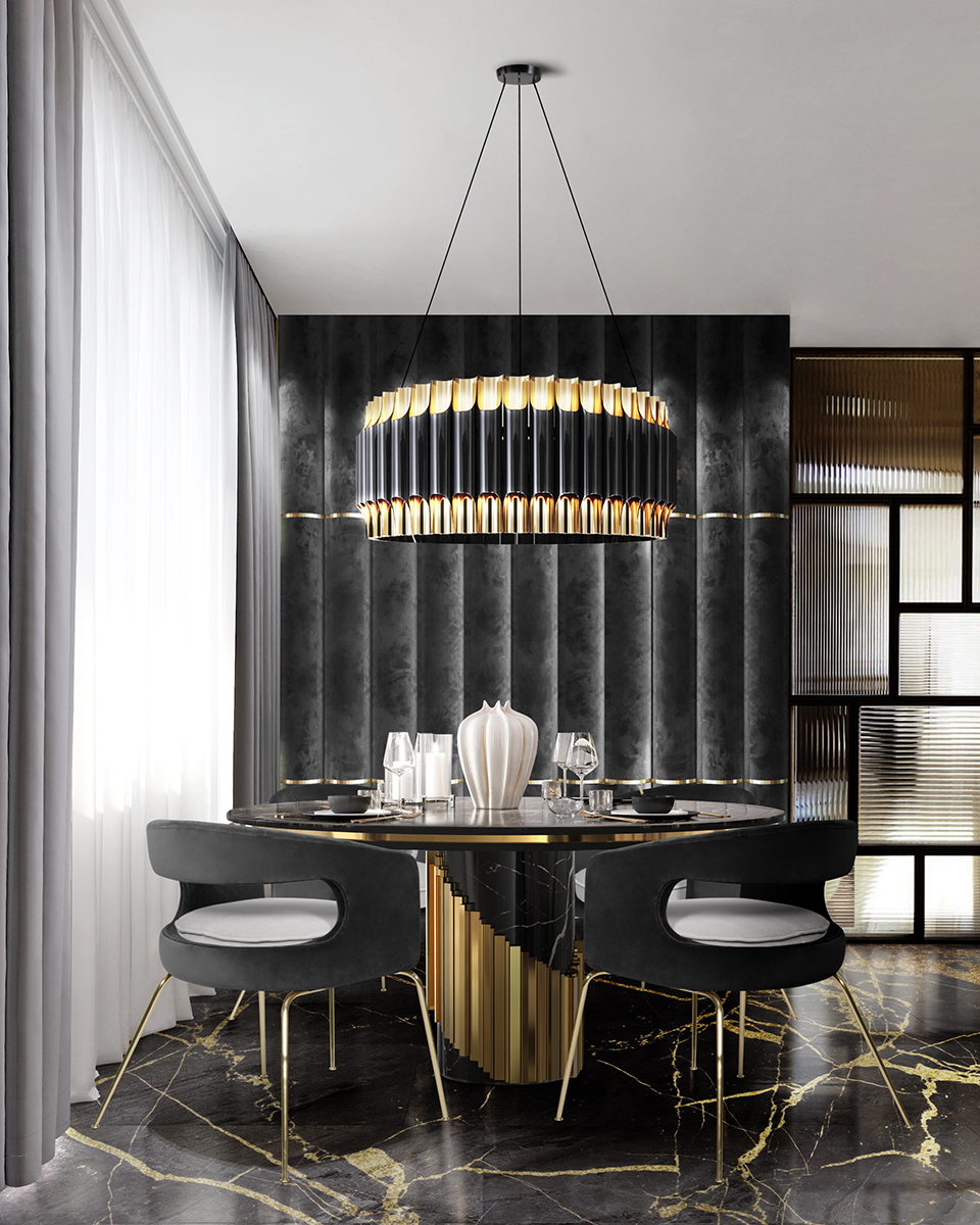 Bold Sphere Round Suspension Lamp