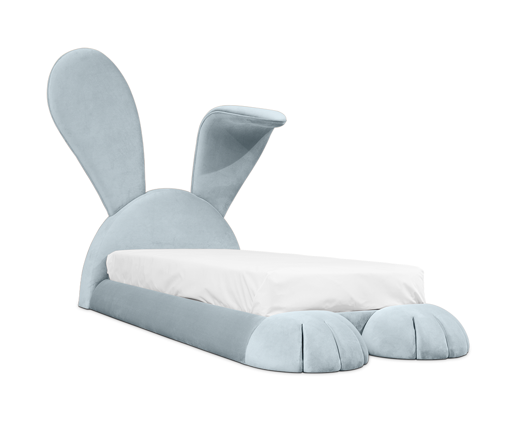Bunny Cozy Kids Bed | Mattress Size: 90 x 190 cm