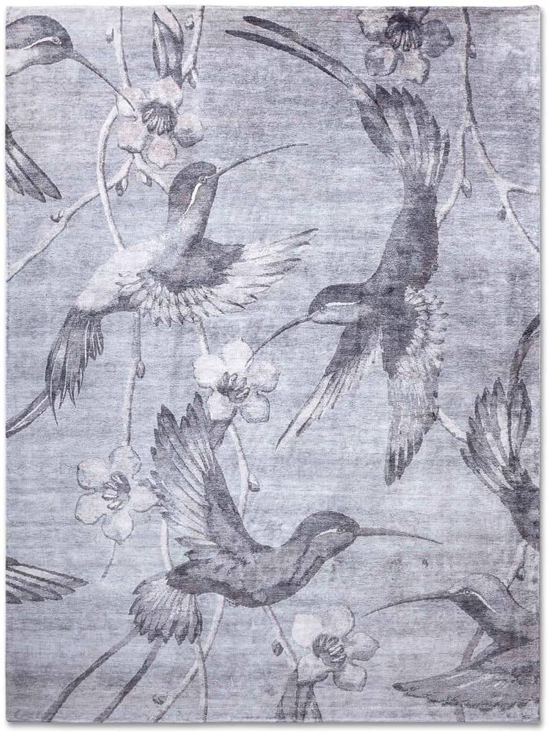 Hummingbirds Handmade Luxury Rug