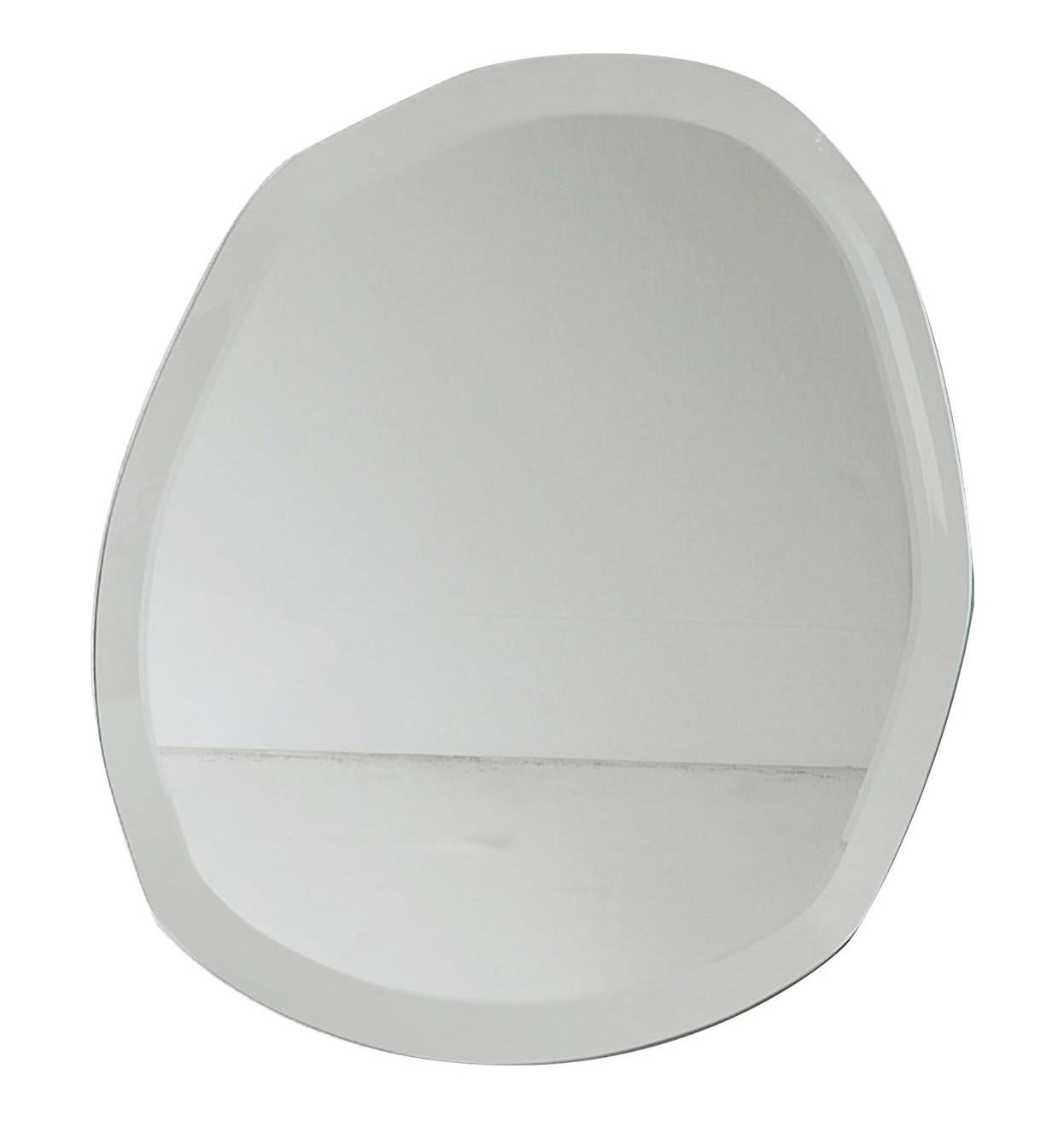 Stone Oval Wall Mirror