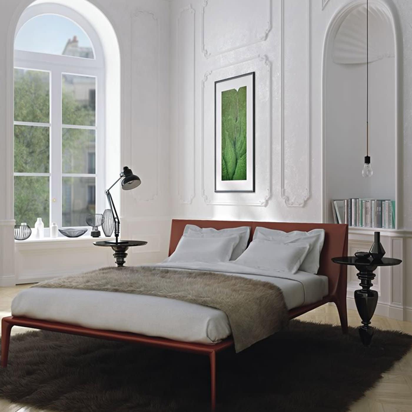 Lucrezia Leather Bed