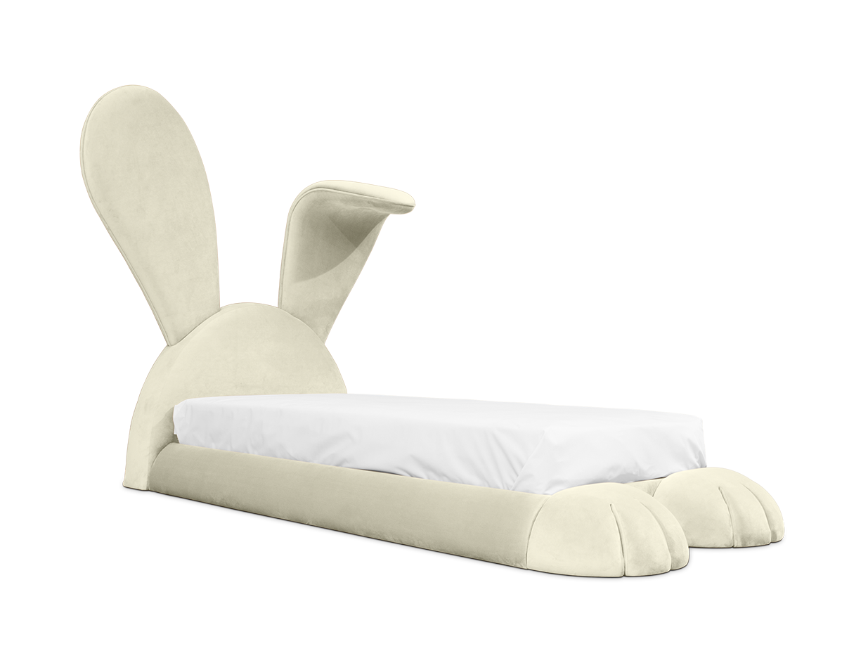 Bunny Cozy Kids Bed | Mattress Size: 190 x 200 cm