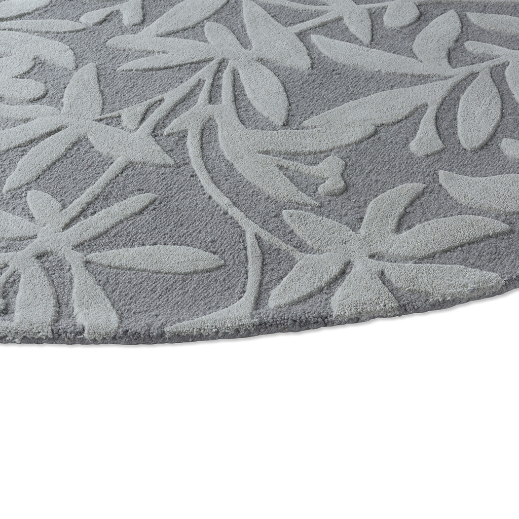 Cleavers Round Wool Rug