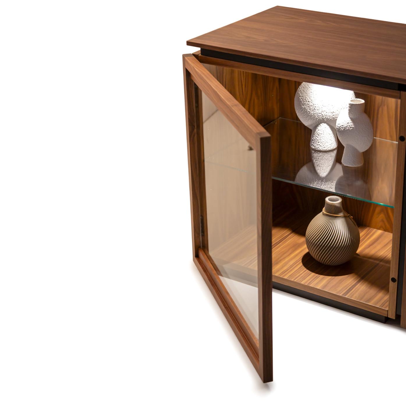 Mesh Modular Wooden Sideboard