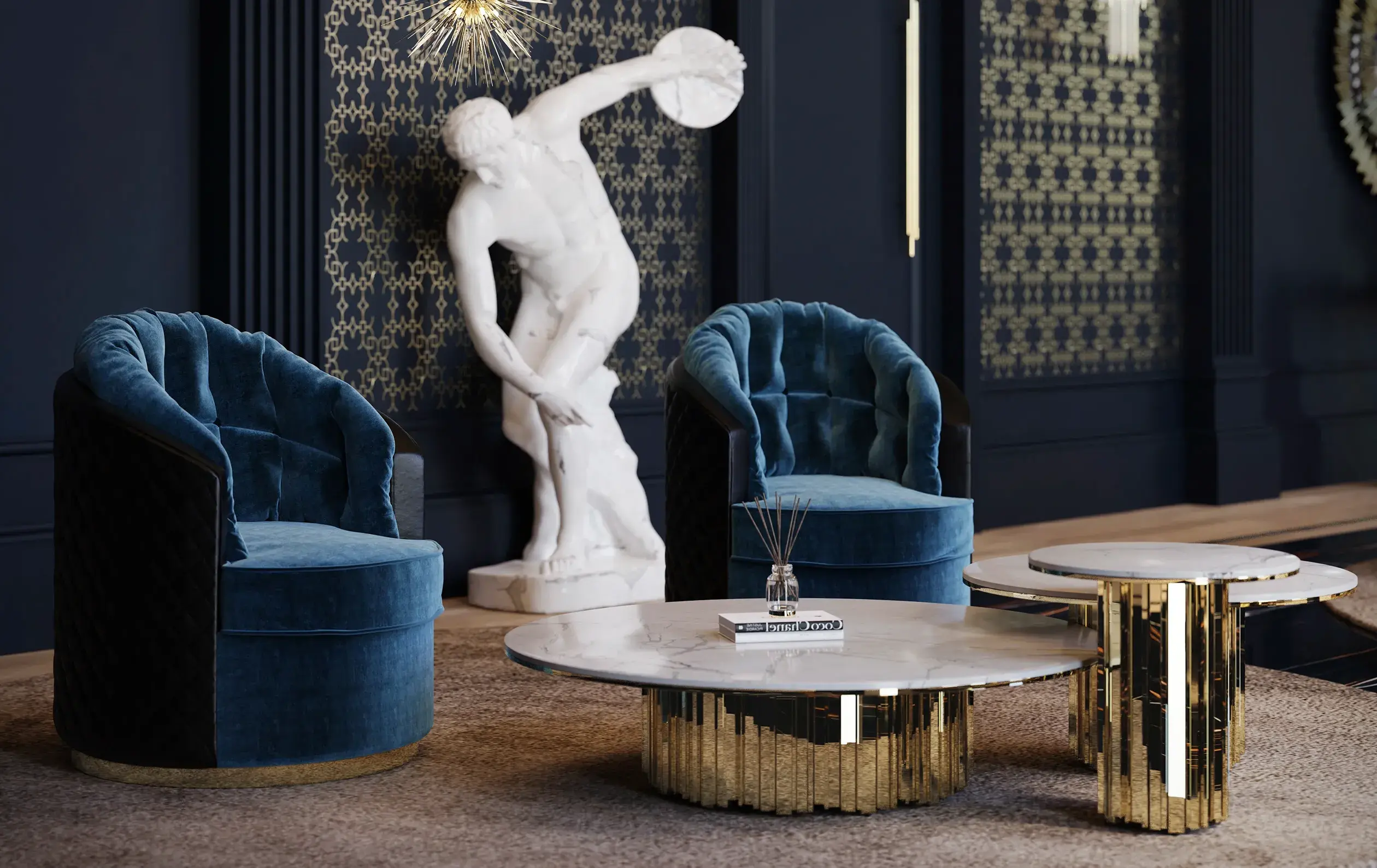 Majestic Trio Coffee Table - 7