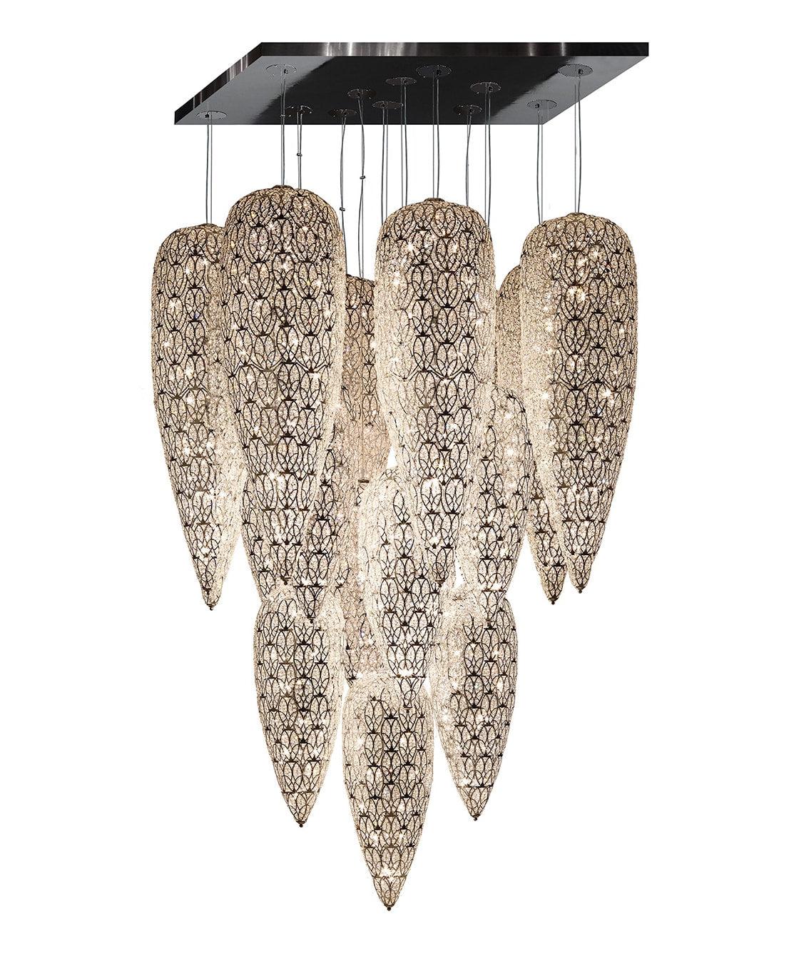 Arabesque Sensation Handcrafted Chandelier